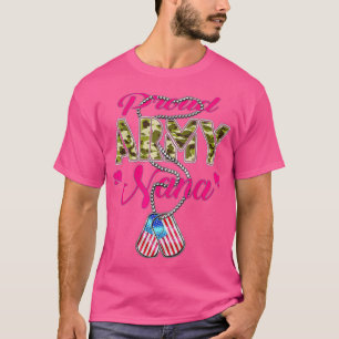 Proud Armys Grandma Military Pride (58) T Shirt