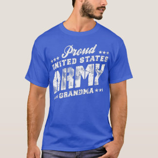 Proud Armys Grandma Military Pride (77) T Shirt