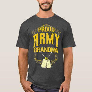 Proud Armys Grandma Military Pride (84) T Shirt