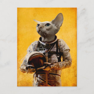 Proud astronaut vykort