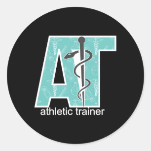 Proud Athletic Trainer Athletic Training Runt Klistermärke
