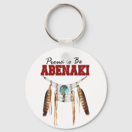 Proud att vara Abenaki Nyckelring