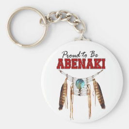 Proud att vara Abenaki Nyckelring