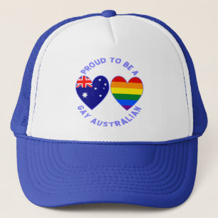Proud att vara en Gay Australian Truckerkeps
