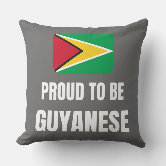 Proud att vara Guyanese Kudde (Framsida)