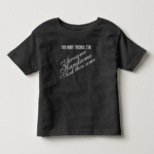 Proud Auntie of stilig nephew T Shirt