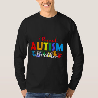 Proud Autism Brother T Shirt