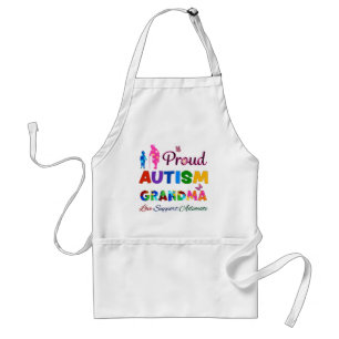 Proud Autism Grandma Förkläde