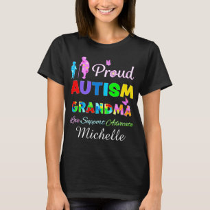 Proud Autism Grandma T Shirt