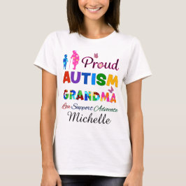 Proud Autism Grandma T Shirt
