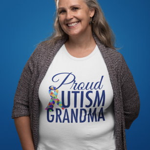 Proud Autism Grandma Tee Shirt