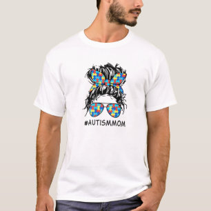 Proud Autism Mamma Bear Mor Autistic Awareness Mo T Shirt