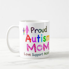 Proud Autism Mamma Kaffemugg