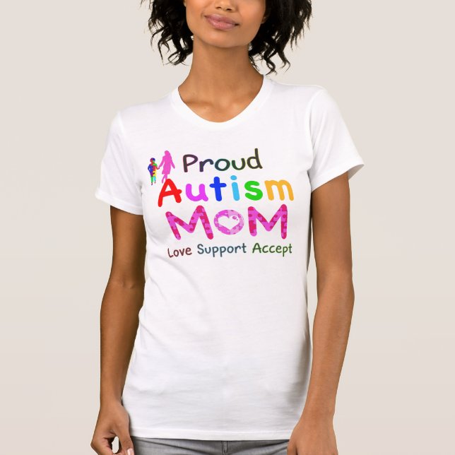 Proud Autism Mamma Tee (Framsida)