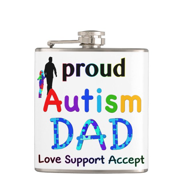 Proud Autism Pappa Fickplunta (Framsidan)