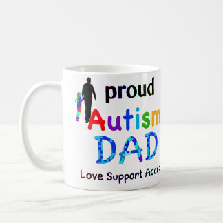 Proud Autism Pappa Kaffemugg