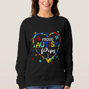 Proud Autism Pops Heart Puzzle Autism Awareness T Shirt