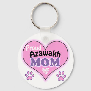 Proud Azawakh Mamma Nyckelring
