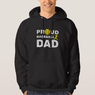 Proud Baseball Dad Hoodie