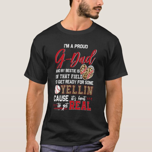 Proud Baseball G Baseball-familjens matchning i Pa T Shirt (Framsida)
