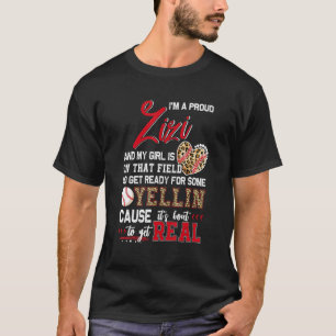Proud Baseball Zizi Baseball Family Matching T Shirt