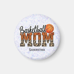Proud Basketball Mamma - Court-Side Champion Magnet