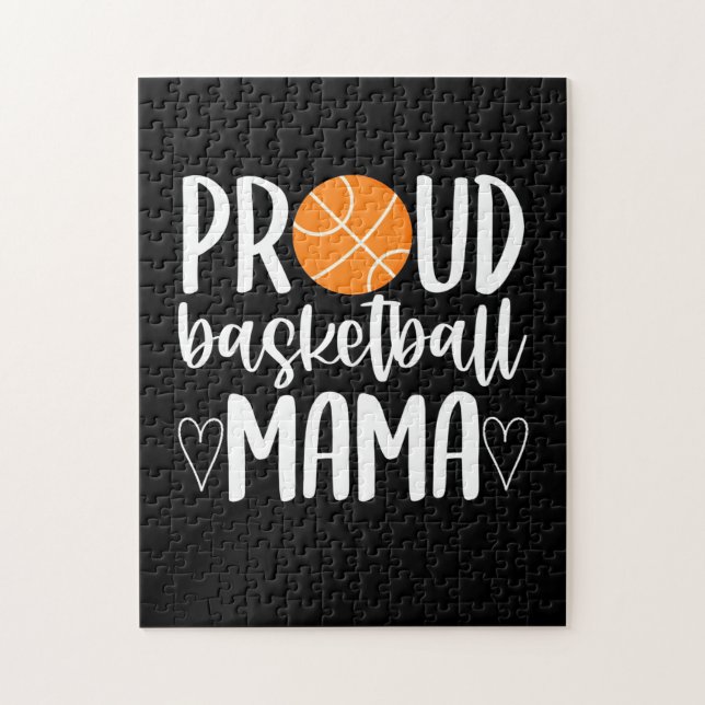 Proud Basketball Mamma Pussel (Vertikal)