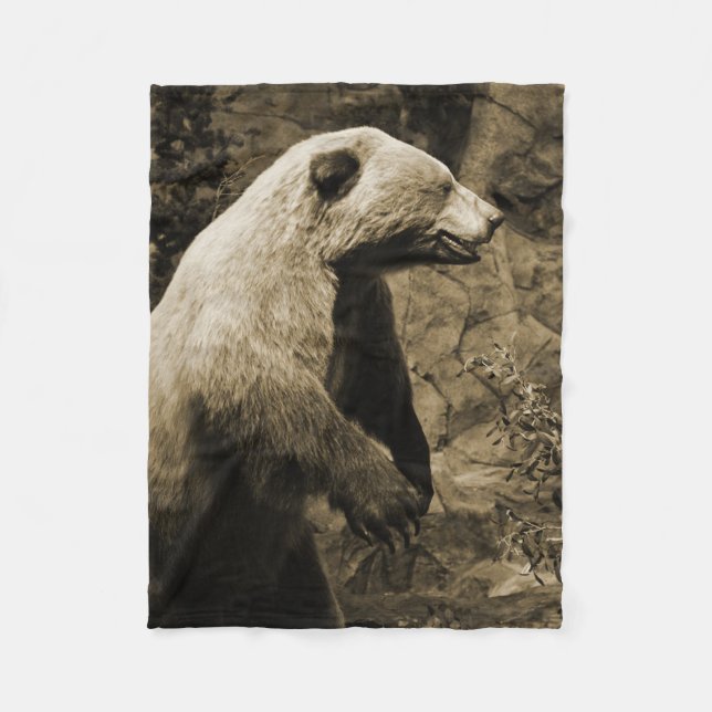 Proud Bear Fleecefilt (Framsidan)