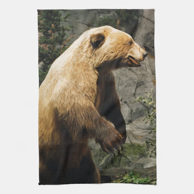 Proud Bear Kökshandduk (Vertikal)