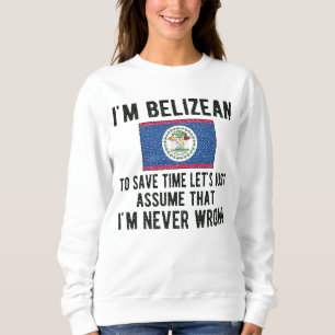 Proud Belizean Heritage Belize Roots Belizean Flag T Shirt