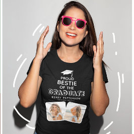 Proud Bestie vid Student Studenten T Shirt