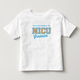 Proud Big Brother från NICU Student T-Shirt