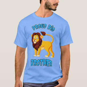 Proud Big Brother Lejon Young Syskon T Shirt