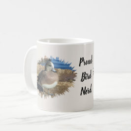 Proud Bird Nerd Vild Anka Fågelskådare Birder Kaffemugg