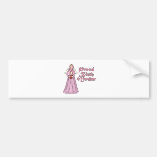 Proud Birth Mor Angel Design Bildekal