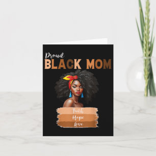 Proud Black Mamma Melanin African American Mor D Kort