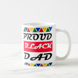 Proud Black Pappa Junetelfte Kaffemugg