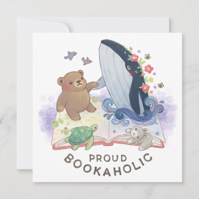 Proud Bookahok: Magic of Bokar Illustration Kort (Framsida)