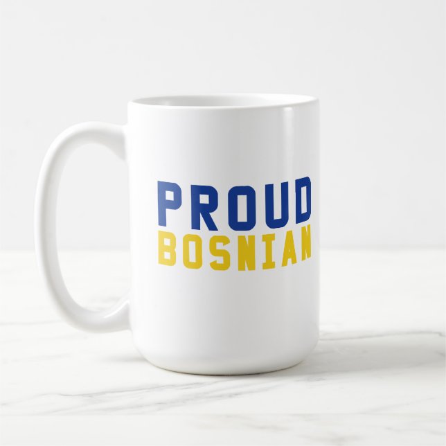 Proud Bosnian Kaffemugg (Vänster)