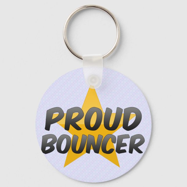 Proud Bouncer Nyckelring (Framsida)