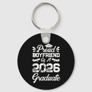 Proud Boyfriend of A Class 2026 Graduation Grad Nyckelring