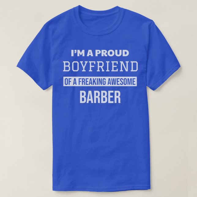 Proud Boykompis till Barber T Shirt (Design framsida)