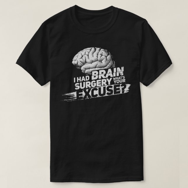 Proud Brain Survivor Survivor T Shirt (Design framsida)