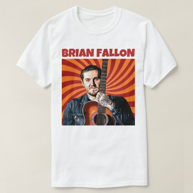 Proud Brian Fallon T Shirt (Design framsida)