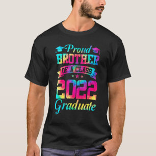 Proud Brother av klass 2022 Student Senior 2 T Shirt