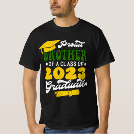 Proud BROTHER av klass 2023 Student Modern T Shirt