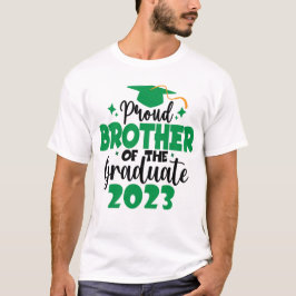 Proud BROTHER av klass 2023 Student Roligt T Shirt