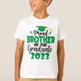 Proud BROTHER av klass 2023 Student Roligt T Shirt