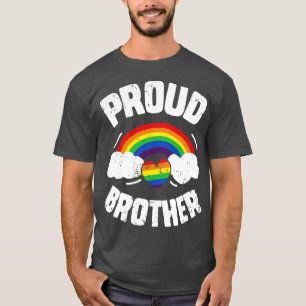 Proud Brother LGBT Gay pride för manar Boys T Shirt