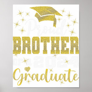 Proud Brother of 2024 Student-familjekylen Poster